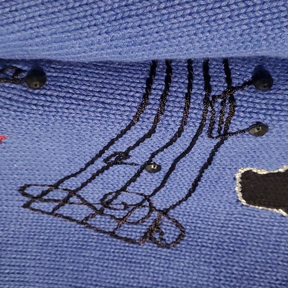 NWT! Vinnys Storybook Knits music to my ears sweater - Picture 3 of 9